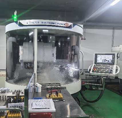 Máquina de reacondicionamiento utilizada en el taller HC
